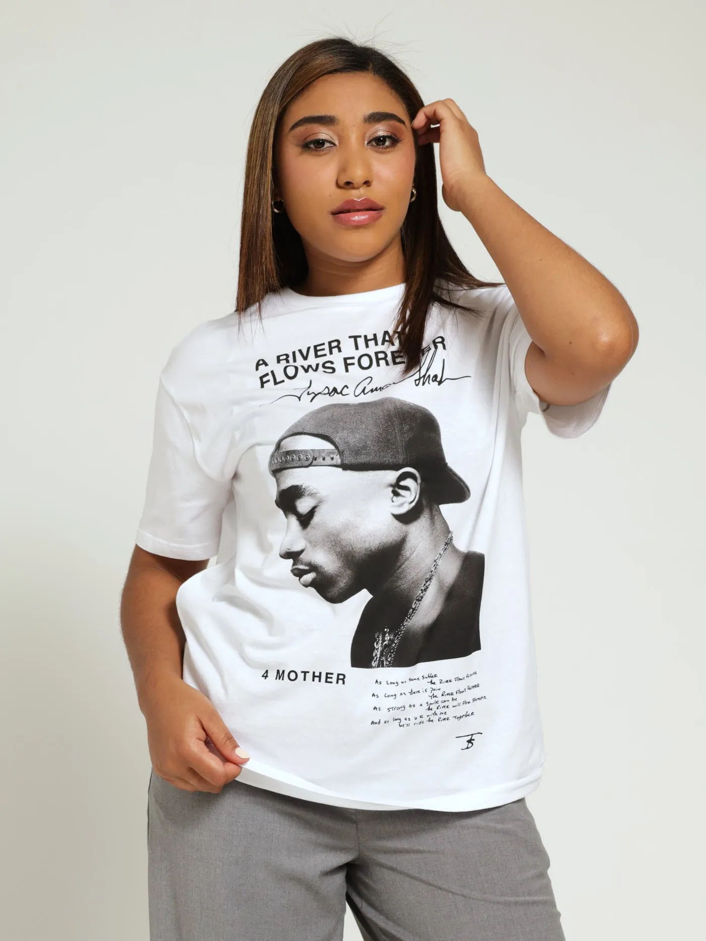 Oversized Tee - White sold by Edgars product image thumbnail 2