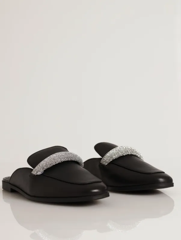 Ladies Clarine Push-In Shoe - Black sold by Edgars