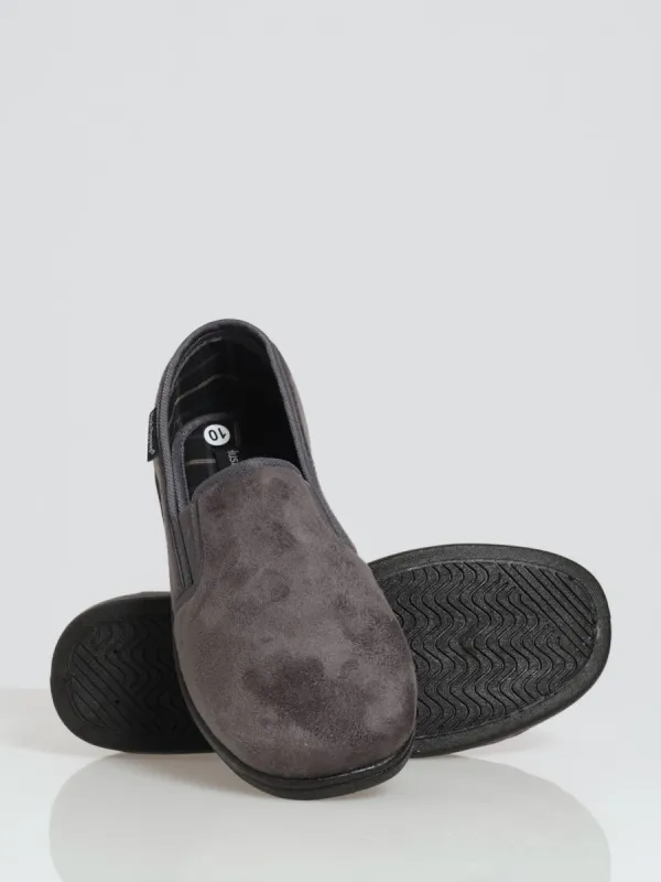 Bravo Slipper - Grey made by Hush Puppies