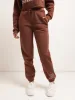 Ladies Printed Jogger - Chocolate sold by Edgars