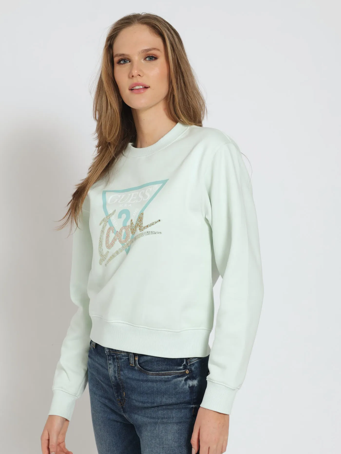 Icon Sweatshirt - Teal sold by Edgars
