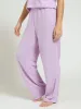 Cosy Knit Straight Leg Pj Pants - Purple sold by Edgars