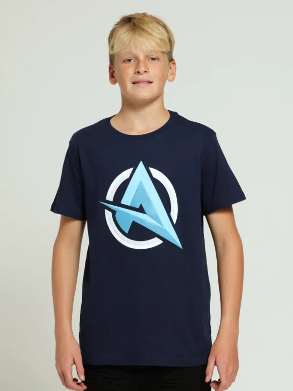 Boys Tee - Navy sold by Edgars
