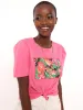 Ladies Knot Tee - Pink sold by Edgars