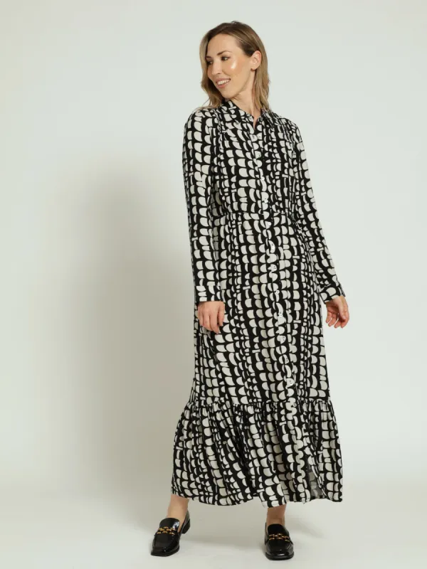 Long Sleeve Tiered Dress sold by Edgars