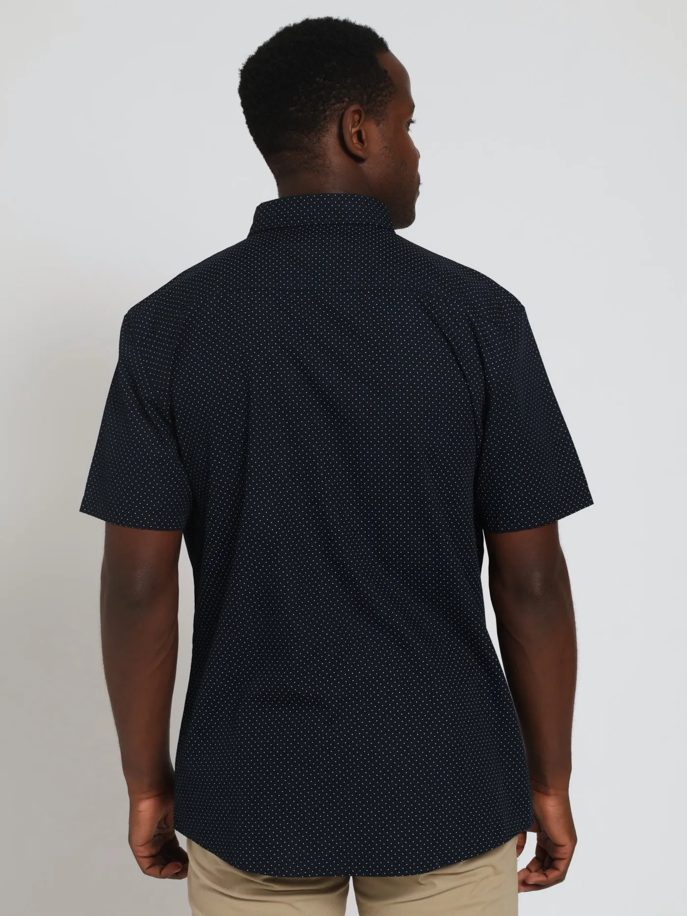 Pin Dot Shirt - Dark Navy sold by Edgars product image thumbnail 4