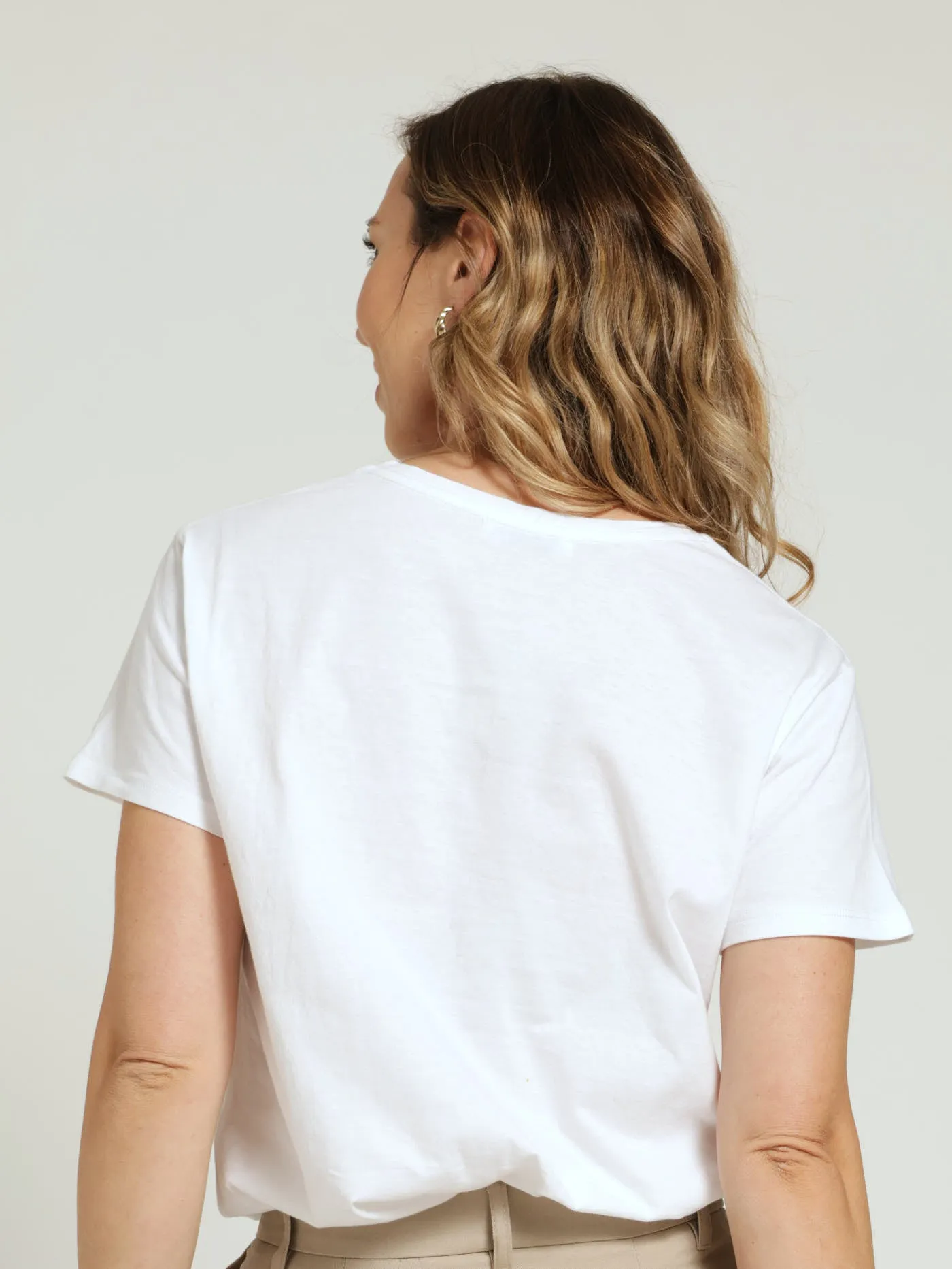 Fluer Square Tee - White sold by Edgars product image thumbnail 3