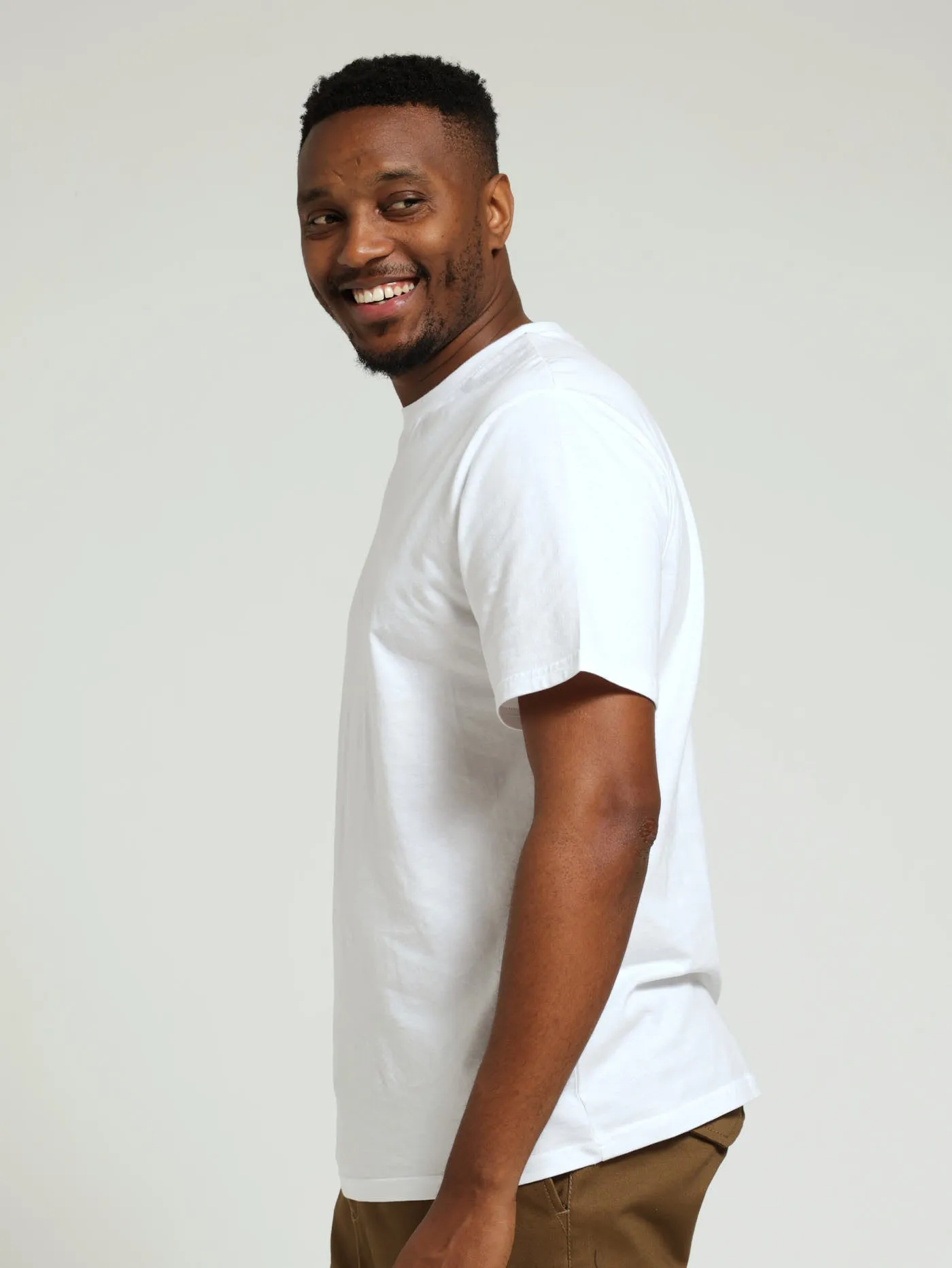 Basic Crew Neck Tee - White sold by Edgars product image thumbnail 2