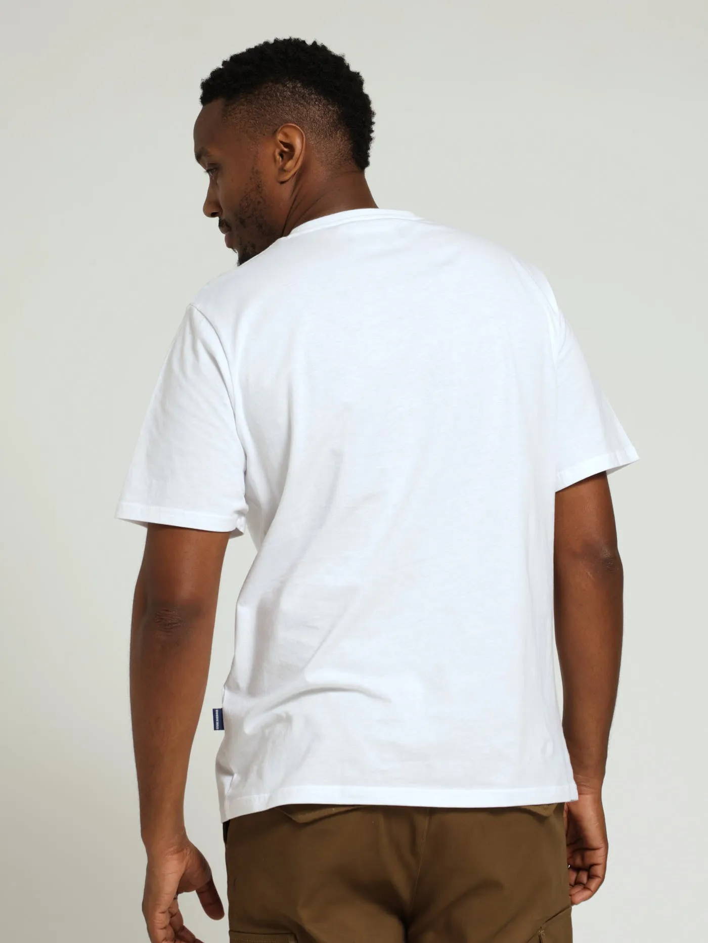 Basic Crew Neck Tee - White sold by Edgars product image thumbnail 3