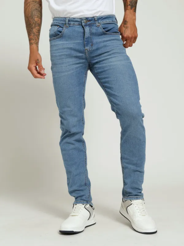 Skinny Denim Jean - Lightwash sold by Edgars
