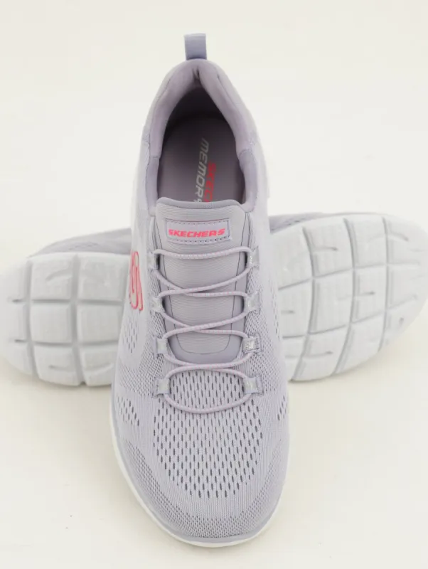 Ladies Summits Trainer Sneaker - Grey sold by Edgars