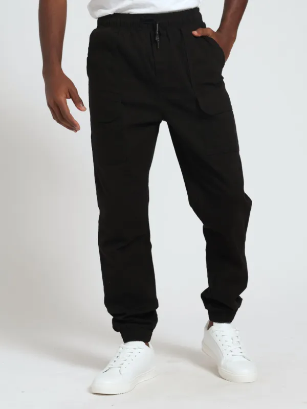 Front Pocket Pants - Black sold by Edgars