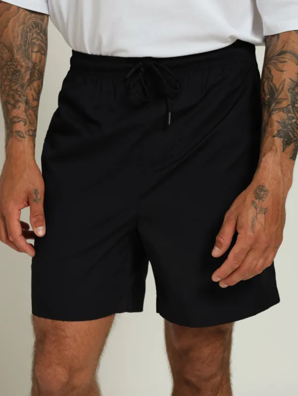Basic Beach Shorts - Black sold by Edgars
