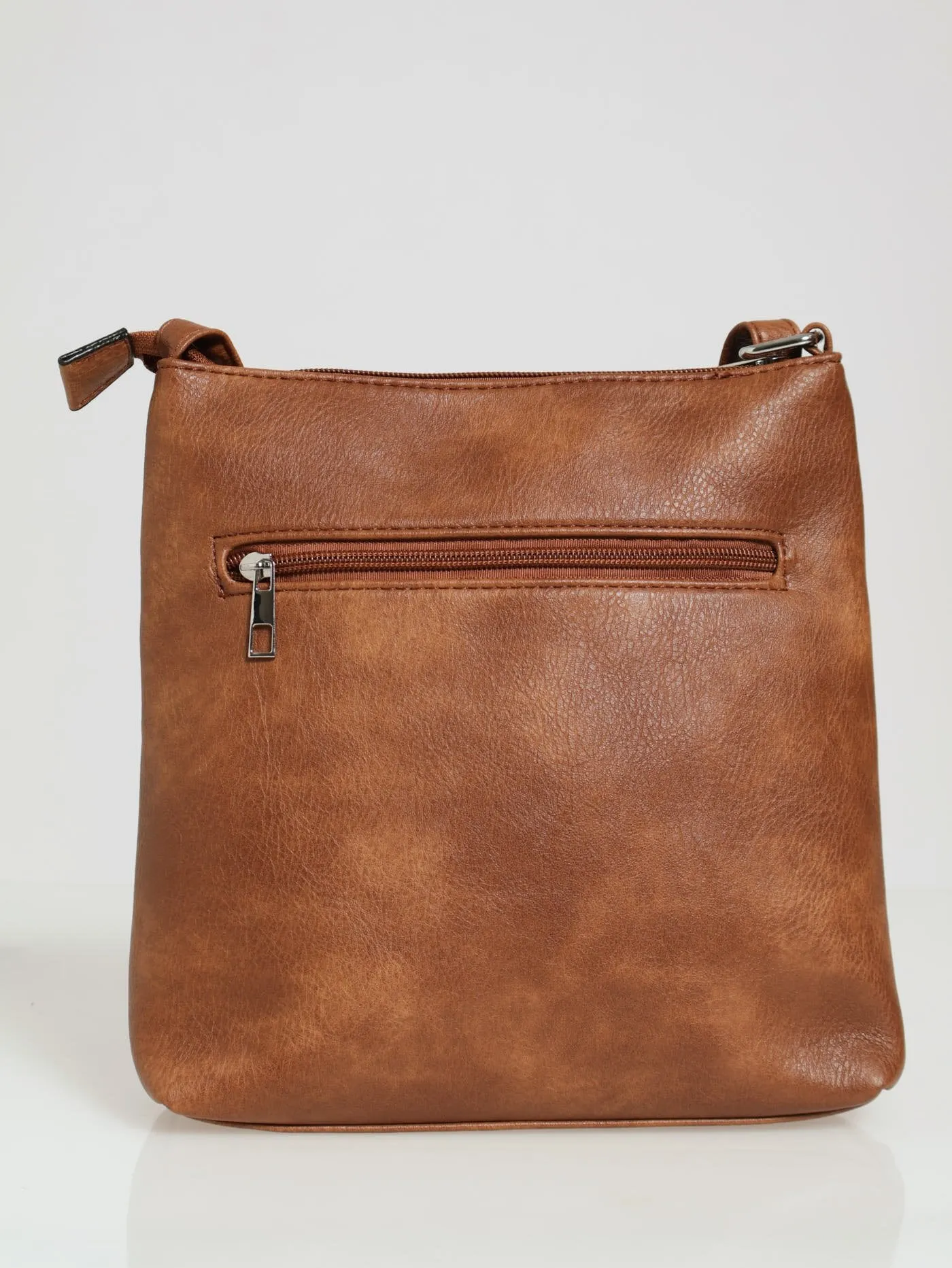 Zip Detail X-Body Bag - Brown sold by Edgars product image thumbnail 3