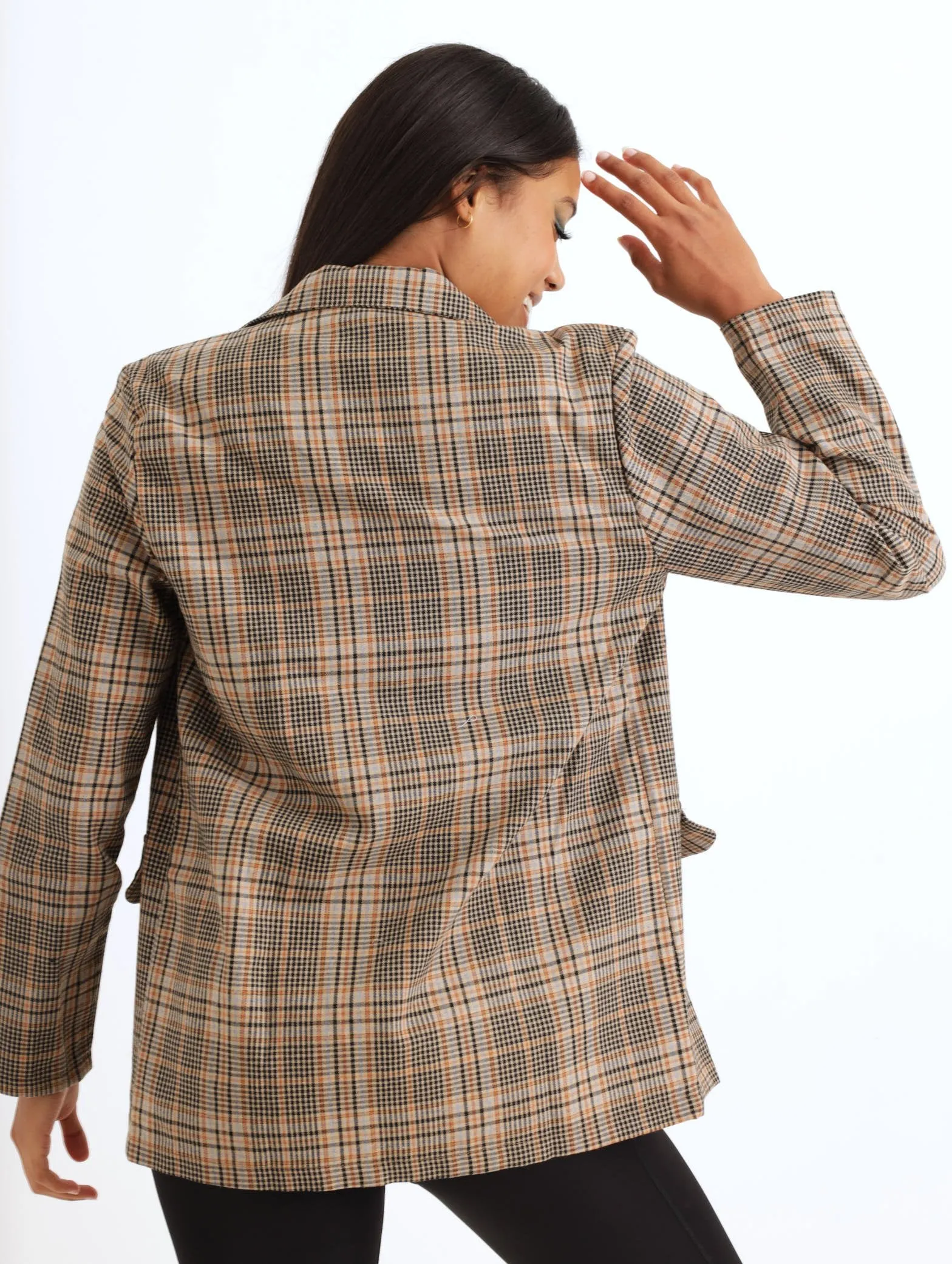 Ladies Two Slit Mini Skirt - Check sold by Edgars product image thumbnail 3