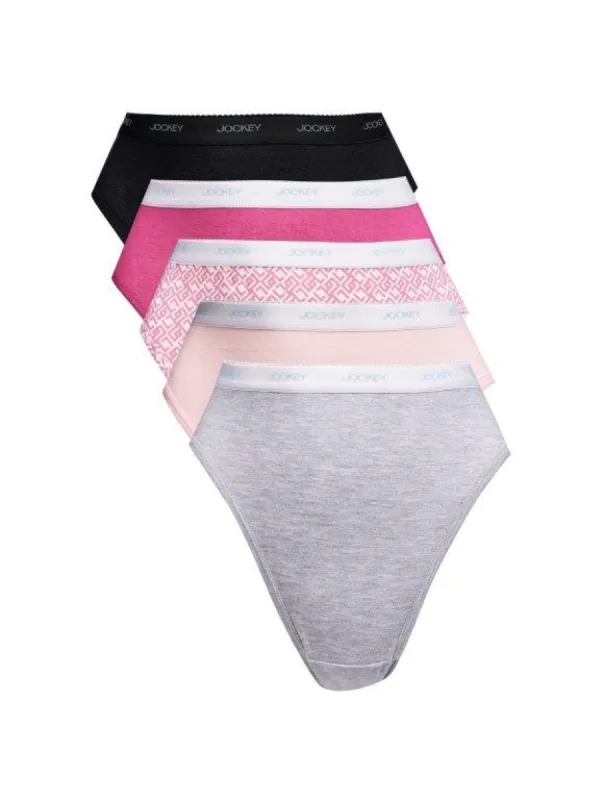 5 Pack Cotton Classic Hi-Cut Panties sold by Edgars