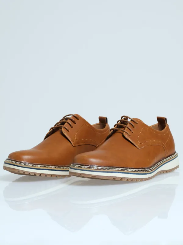 Lace Up Derby - Tan sold by Edgars 