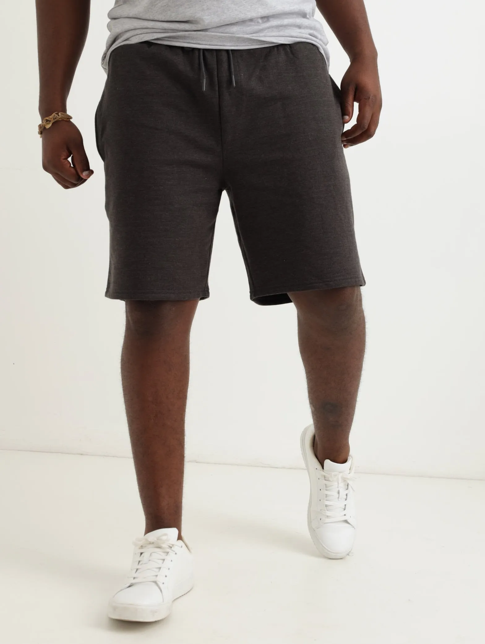 Men's Fleece Short - Charcoal Melange sold by Edgars