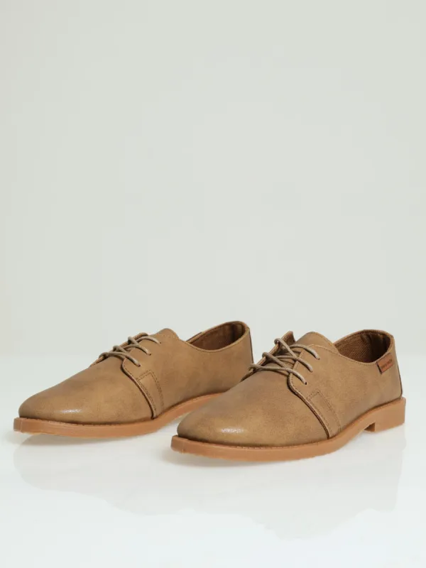 Champ 6 Lace Up Oxford Shoe - Camel sold by Edgars