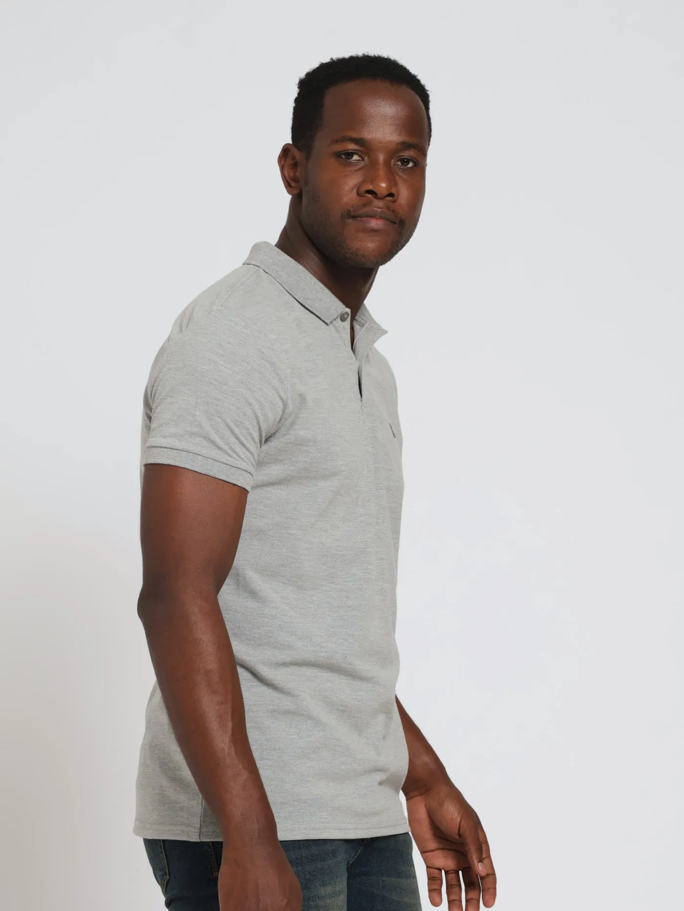Slim Fit Golfer - Grey Melange sold by Edgars product image thumbnail 3