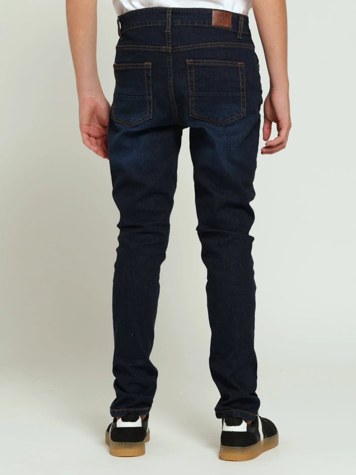 Boys New Wash Denim Jean - Black/Blue sold by Edgars product image thumbnail 3