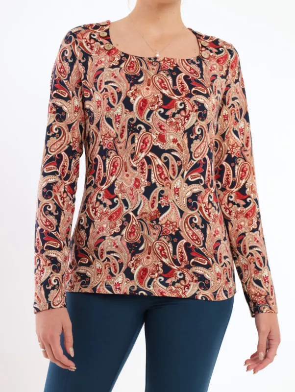 Ladies Square Neck Top sold by Edgars
