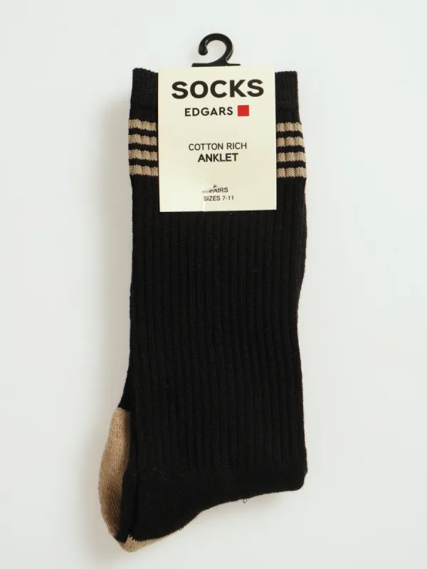 1 Pack Anklet Sport Socks sold by Edgars