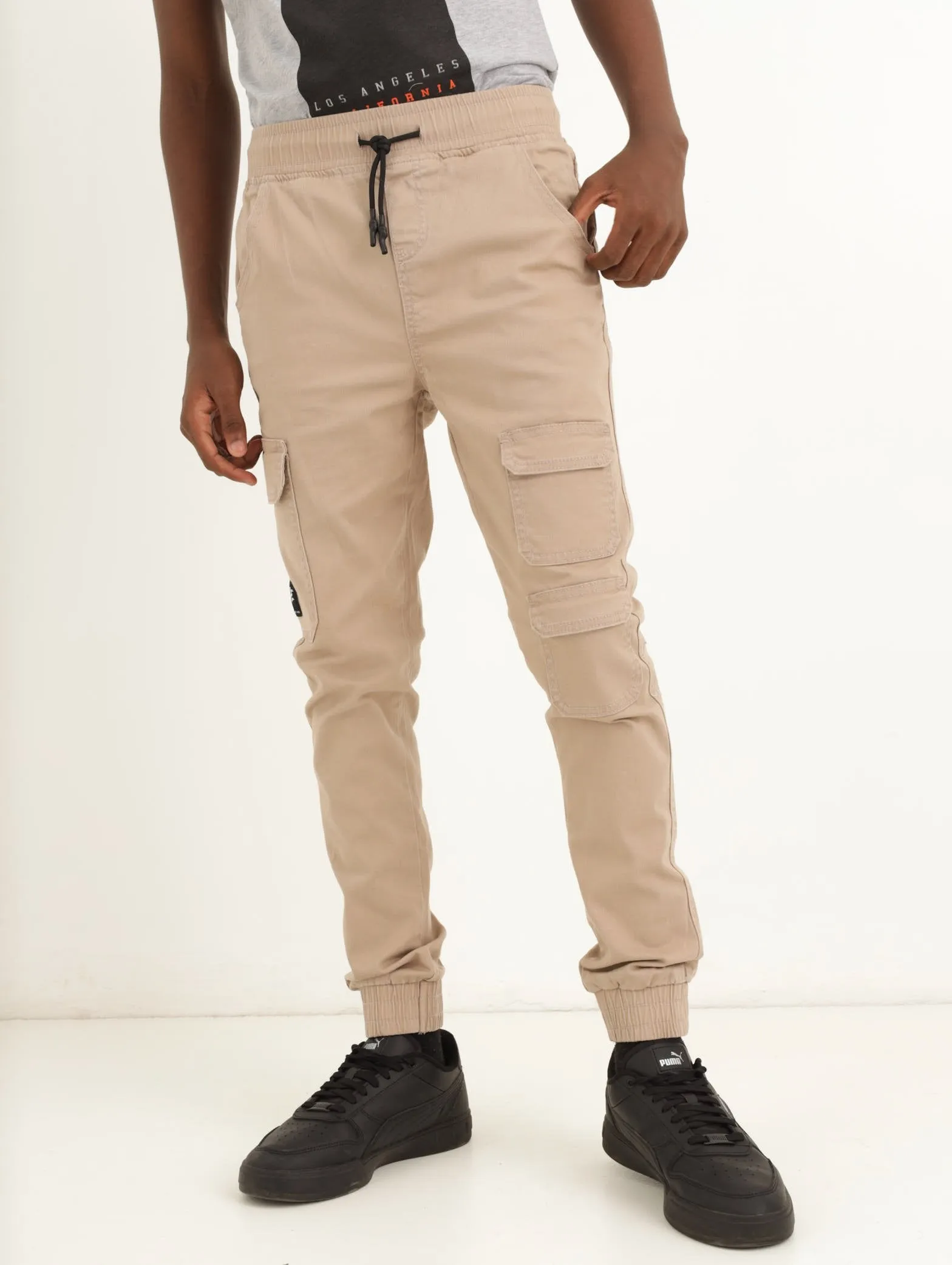 Boys Cargo Pant - Stone sold by Edgars