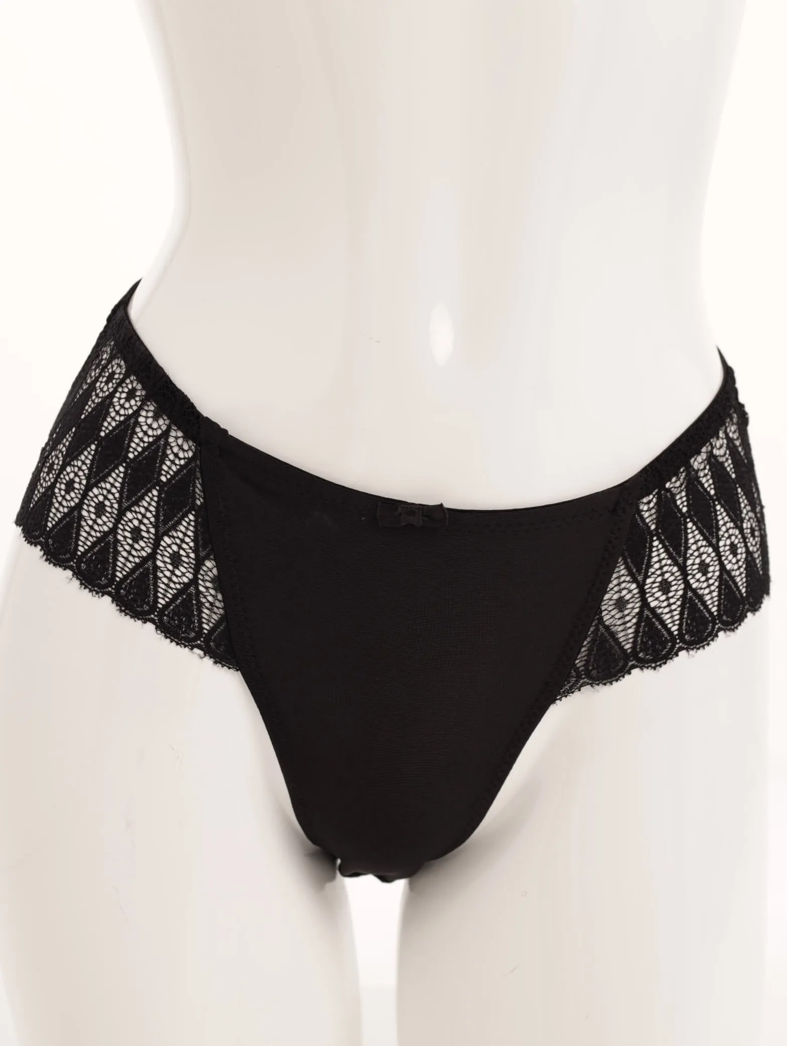 Ladies 2 Pack Lace Balconette Panty - Black/Navy sold by Edgars product image thumbnail 2