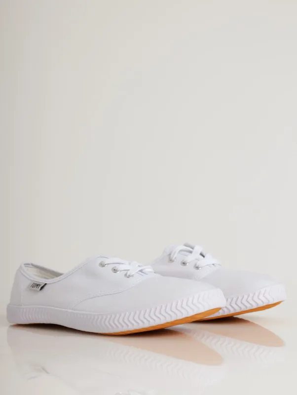 Ladies Original White Sneaker sold by Edgars