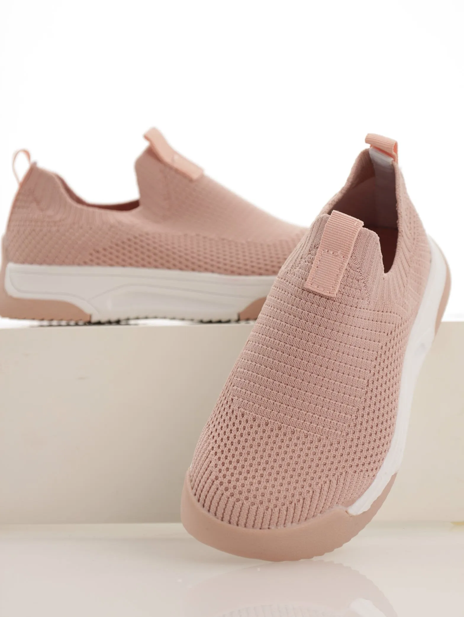 Girls Slip-On Sneaker - Pink sold by Edgars