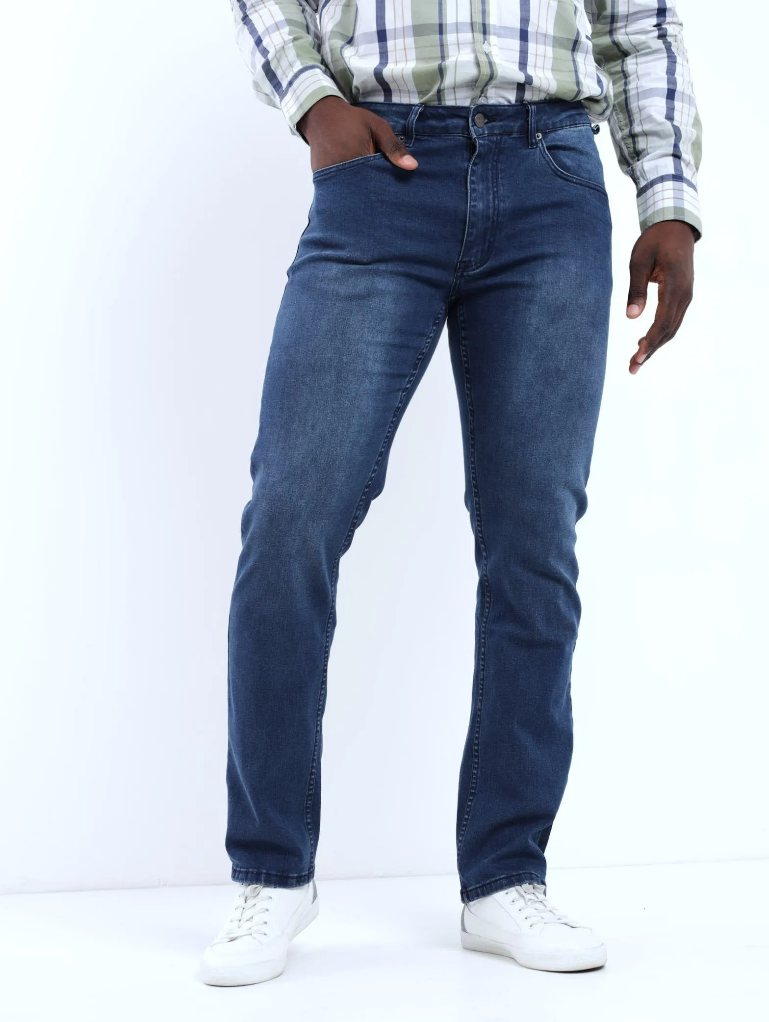 Men's Dark Indigo Slim Denim Jean sold by Edgars