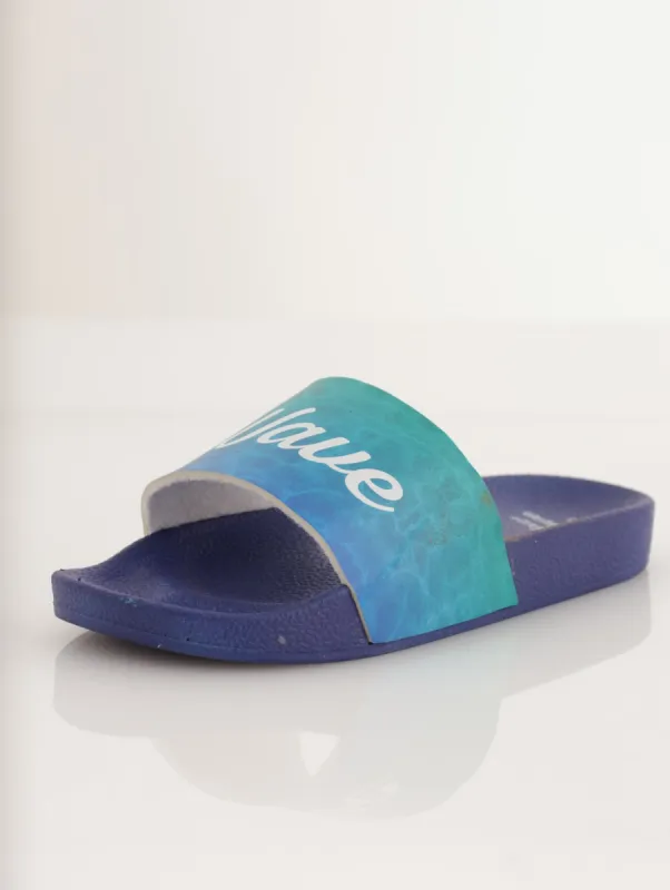 Boys All Over Print Pool Slide Sandal sold by Edgars