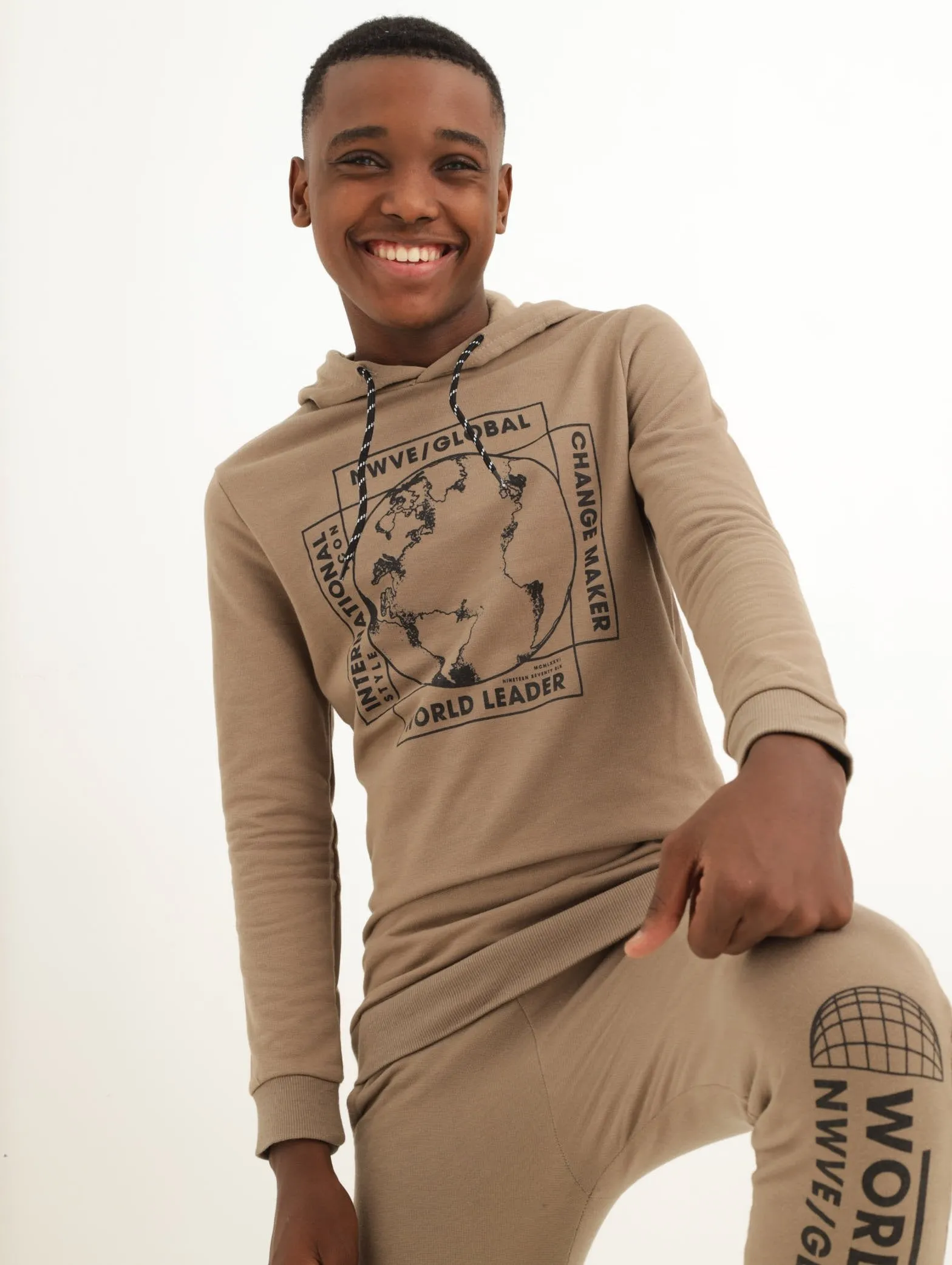 Boys Hoody - Light Brown sold by Edgars