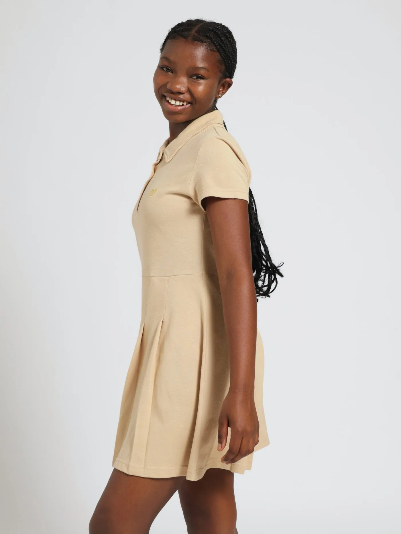 Girls Golfer Tennis Dress - Stone sold by Edgars product image thumbnail 2