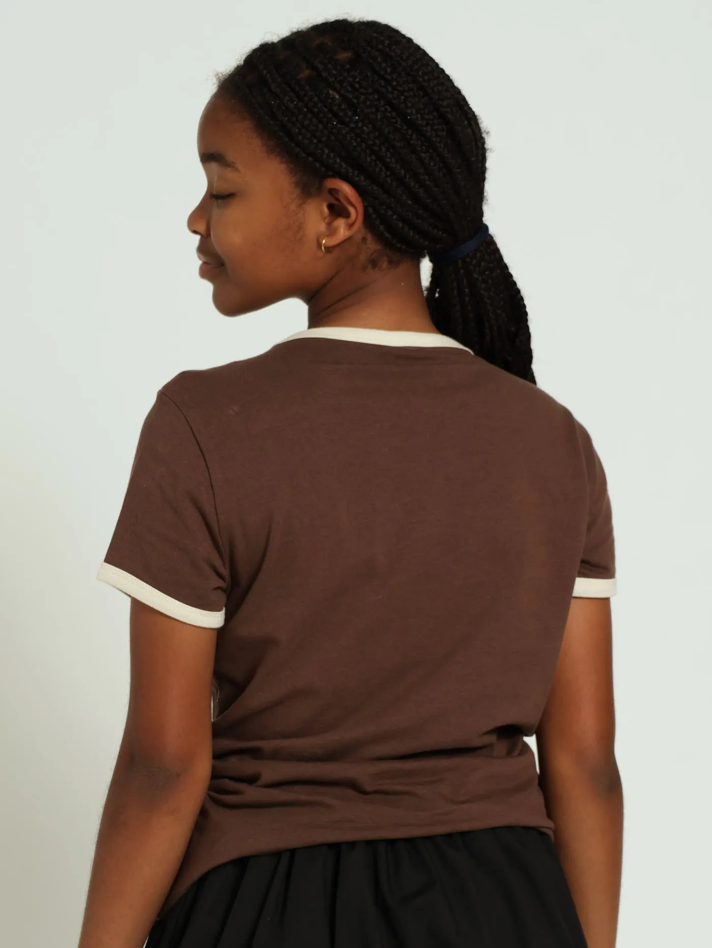 Girls Regular The Social Tee - Brown sold by Edgars product image thumbnail 4