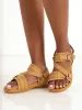 Ladies Soft Style Delia Sport Sandal - Mustard sold by Edgars