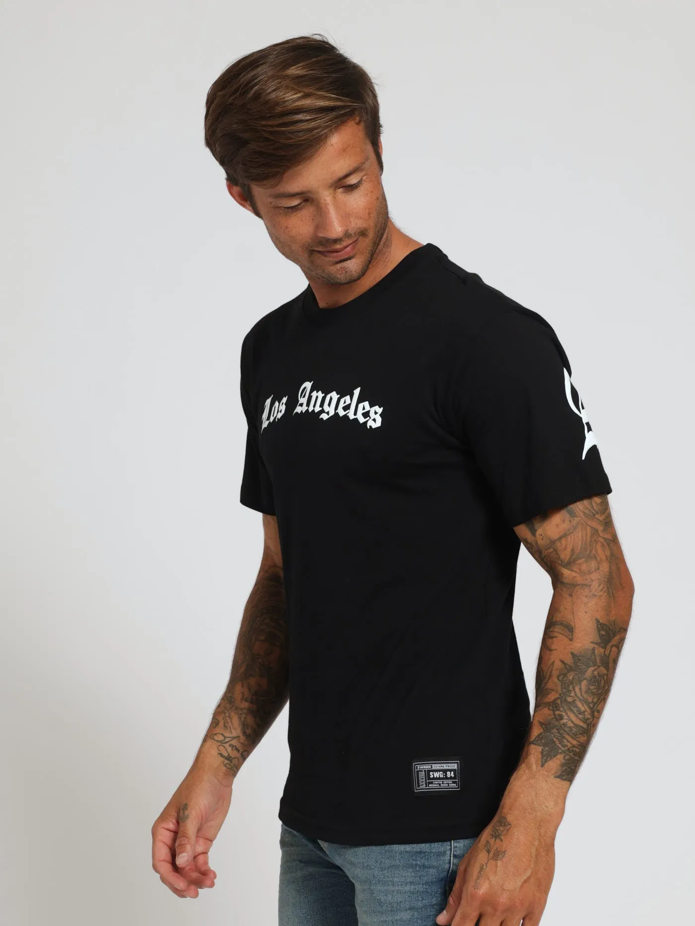 Back & Sleeve City Print Tee - Black sold by Edgars product image thumbnail 3