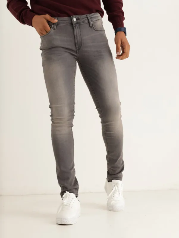 Men's Black Denim Harley Super Skinny sold by Edgars