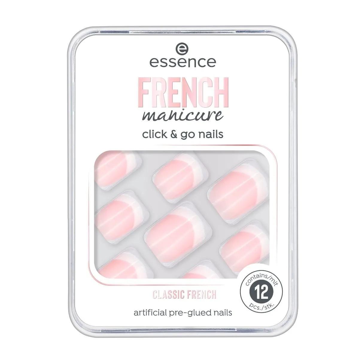 French Manicure Click & Go Nails sold by Edgars