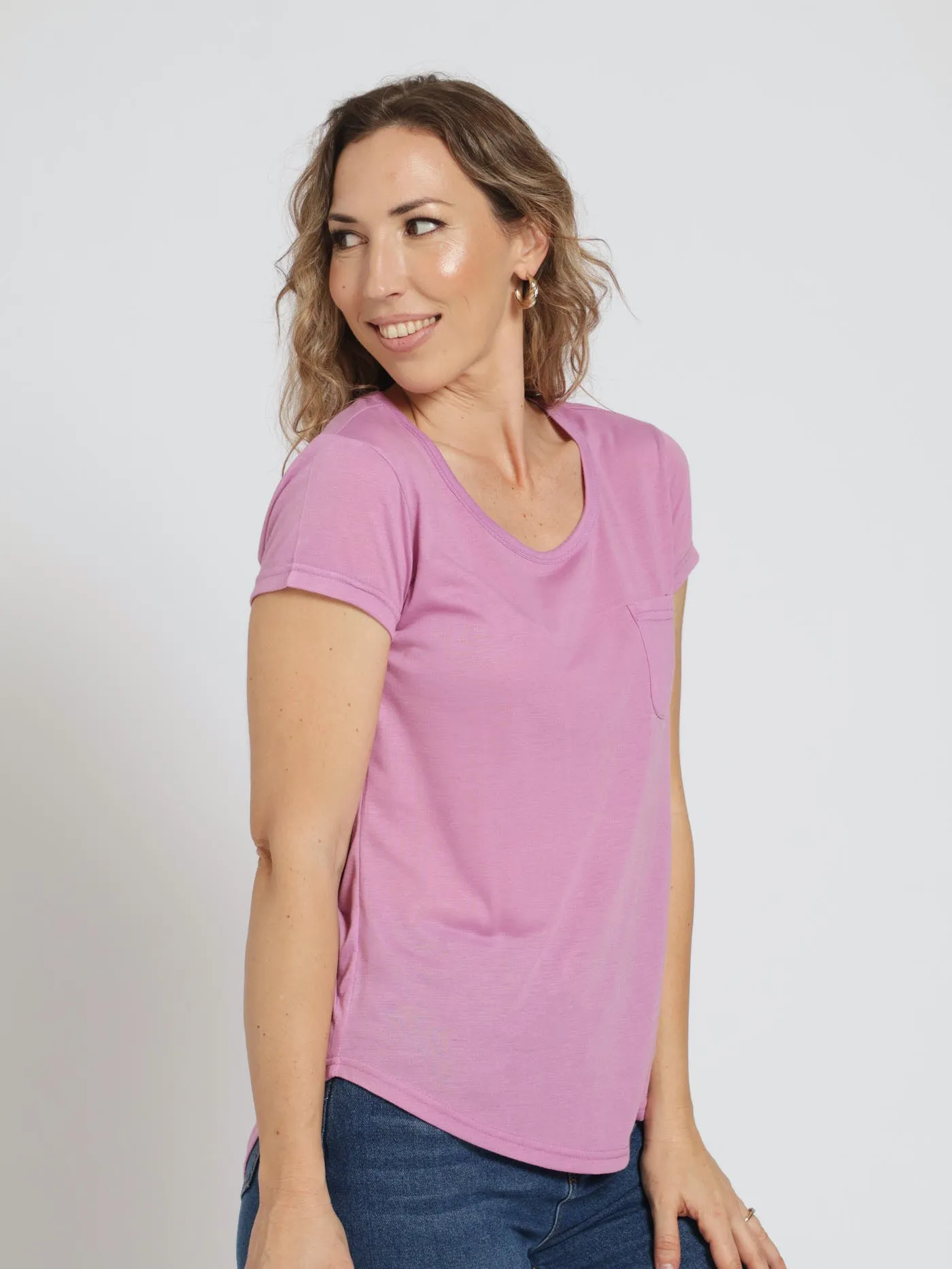 Basic Pocket Tee - Mauve sold by Edgars product image thumbnail 2