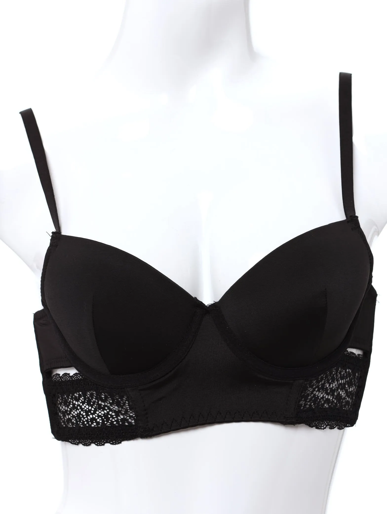 Ladies Longline Bra - Black sold by Edgars