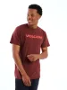 Men's Short Sleeve Euro Pencil Top - Red sold by Edgars