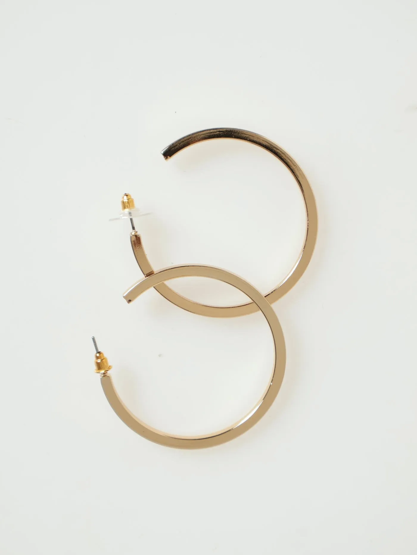 Square Hoop Earrings - Gold sold by Edgars product image thumbnail 2