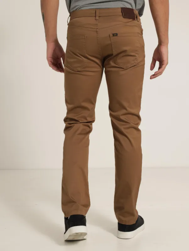 Stretch Twil Denim Jean - Tan sold by Edgars