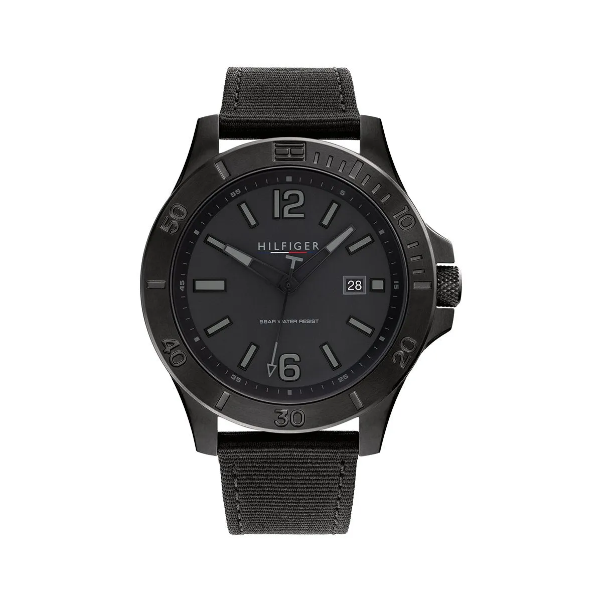 Ryan 42mm Watch With Black Dial & Black Strap sold by Edgars