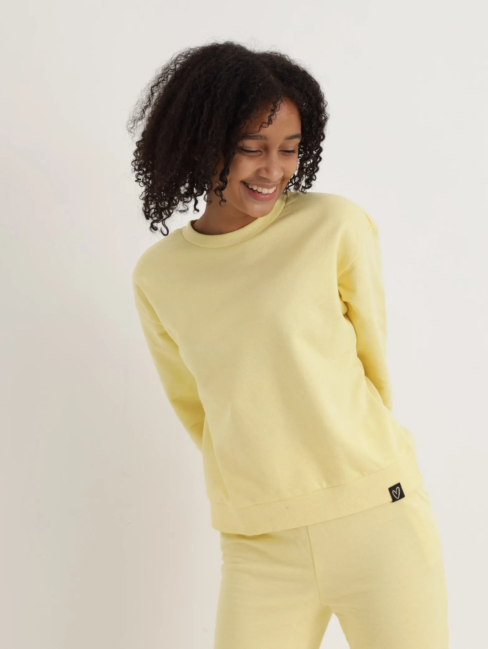 Girls Fleece Top - Lemon sold by Edgars