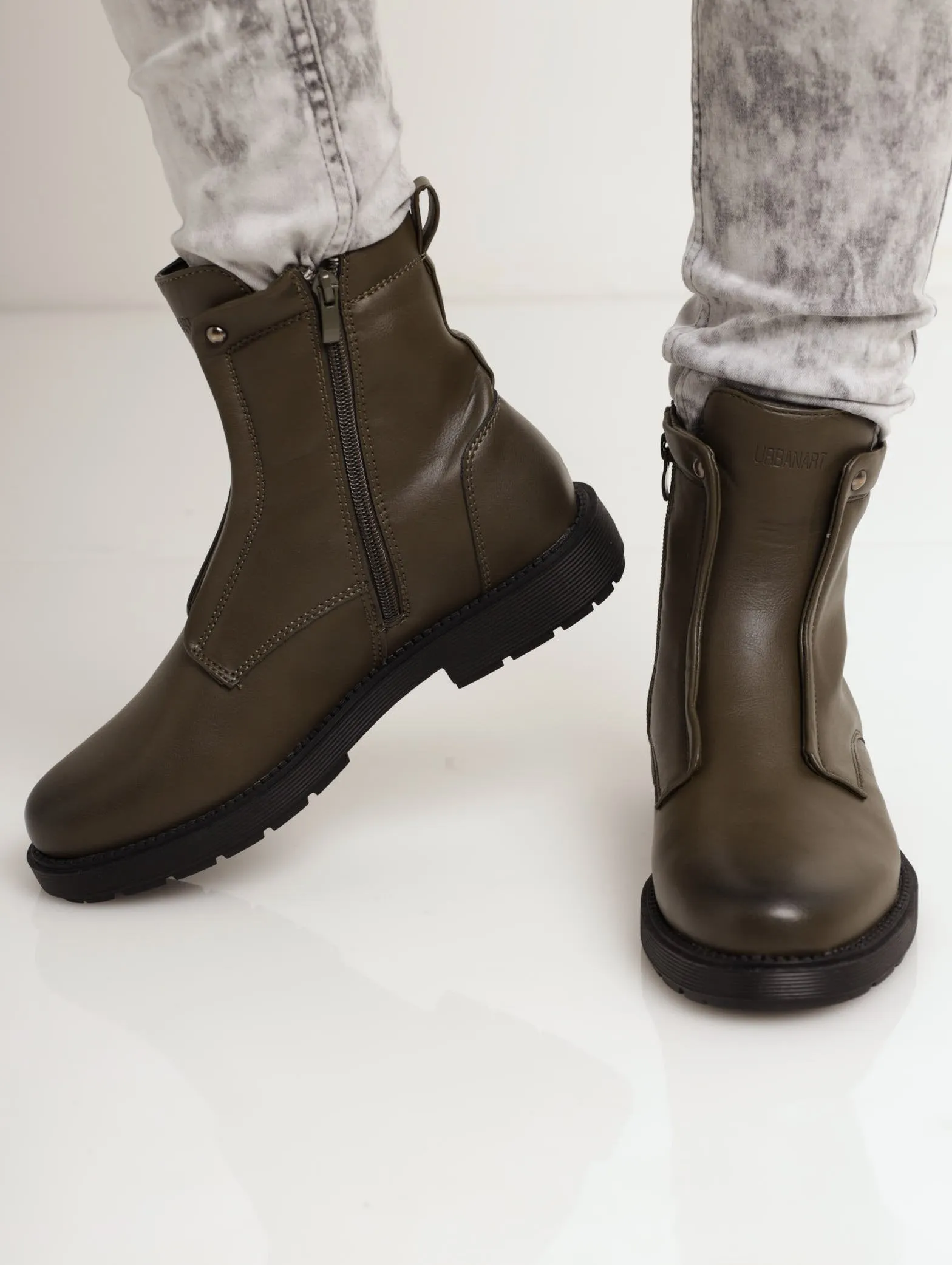 Men's Milano 1 Wax - Olive sold by Edgars