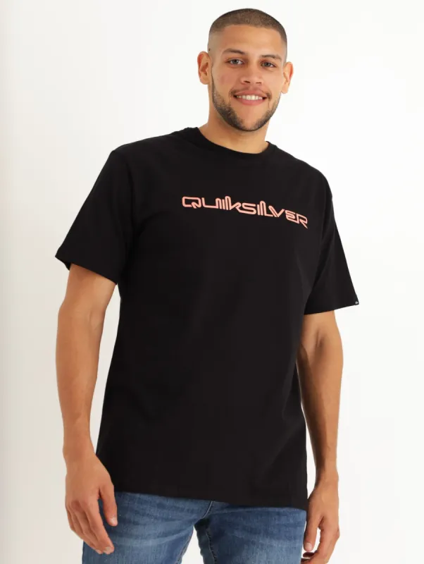 Men's Short Sleeve Omni Logo Tee - Black sold by Edgars