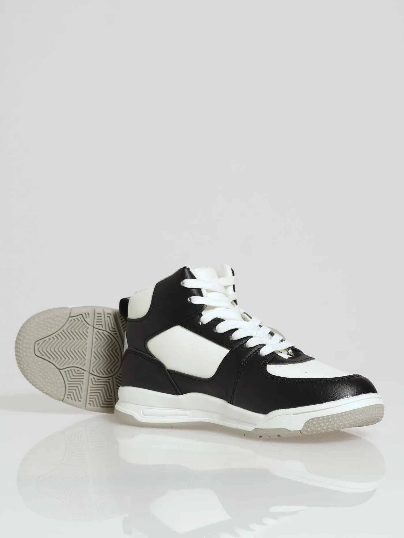 Boys Retro Sneaker - White/Black sold by Edgars product image thumbnail 5